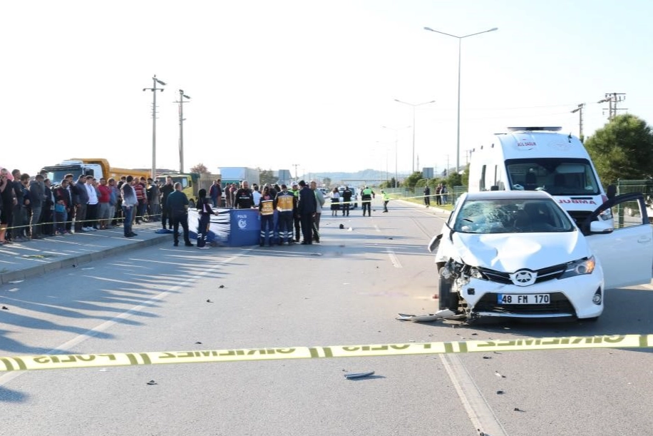 Muğla'da 2 çocuğun öldüğü kaza kamerada