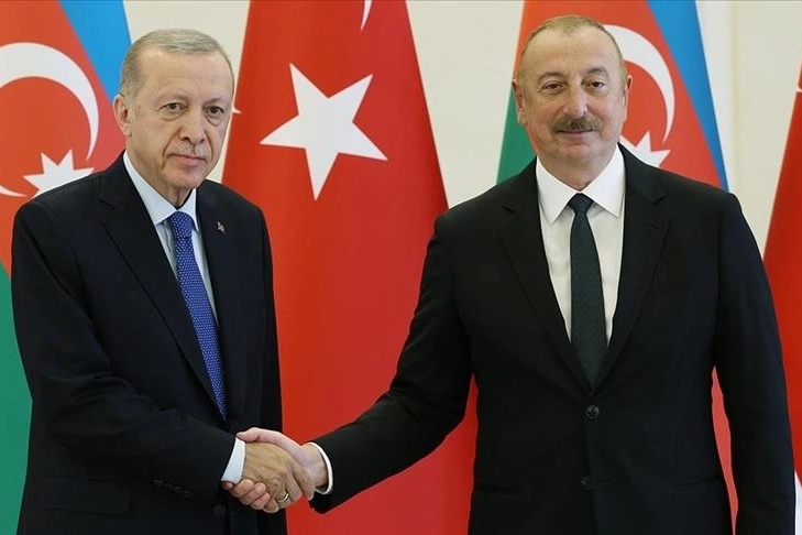 Cumhurbaşkanı Erdoğan, İlham Aliyev ile görüştü