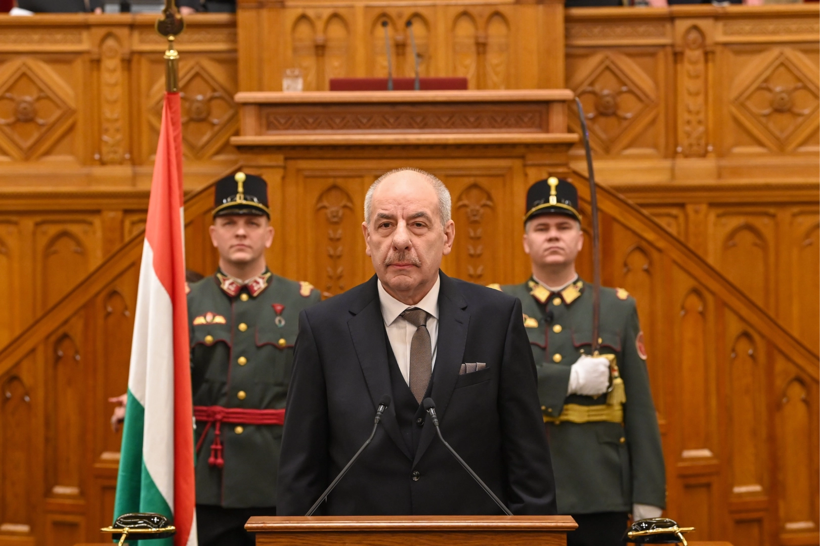 Macaristan'ın yeni Cumhurbaşkanı Tamas Sulyok haberinin görseli