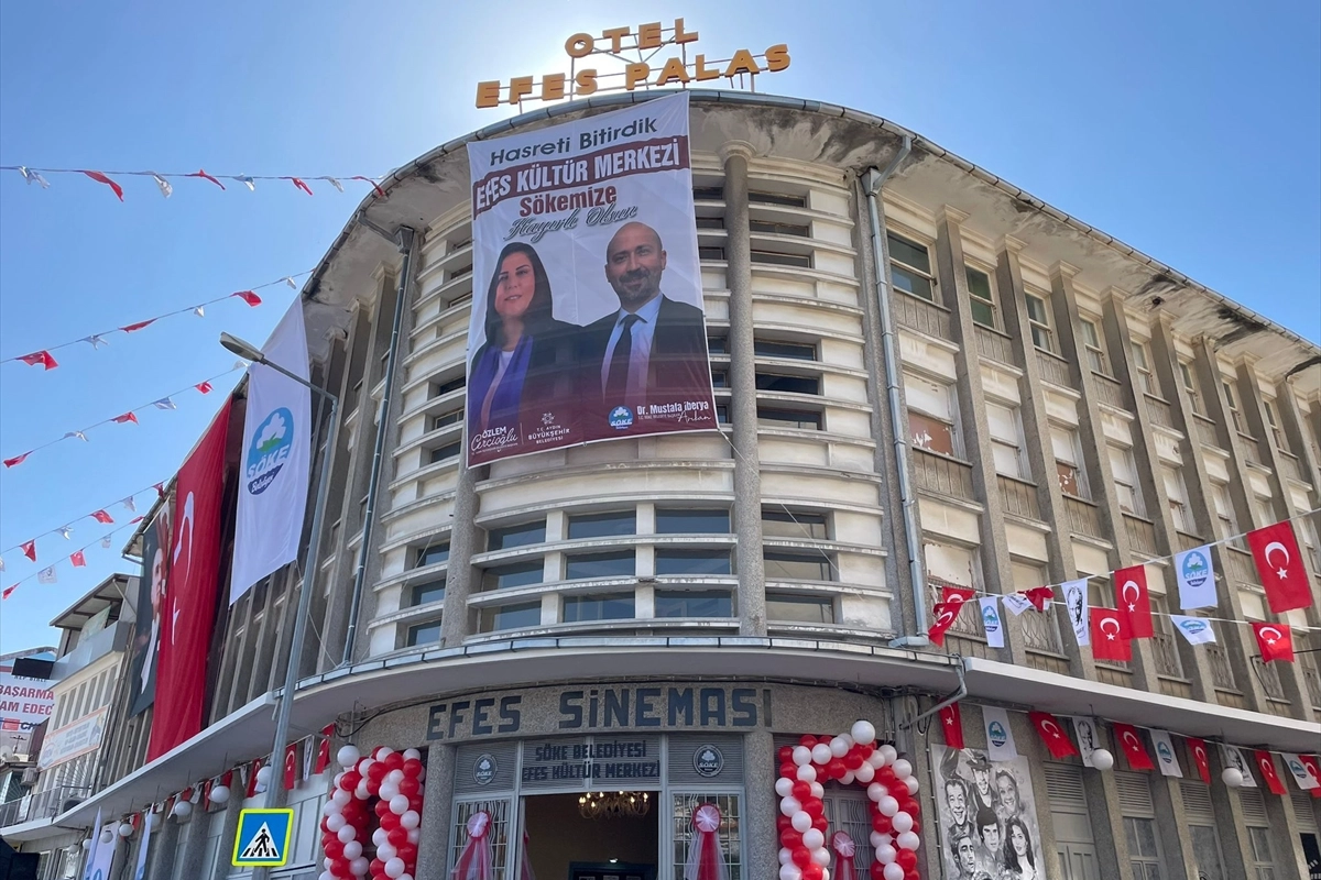 Aydın'daki eski sinema artık kültür merkezi haberinin görseli
