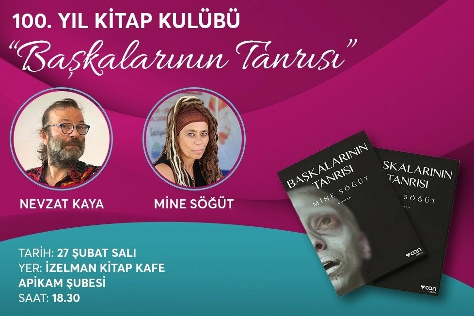 Mine Söğüt ve Nevzat Kaya 100. Yıl Kitap Kulübü’nde