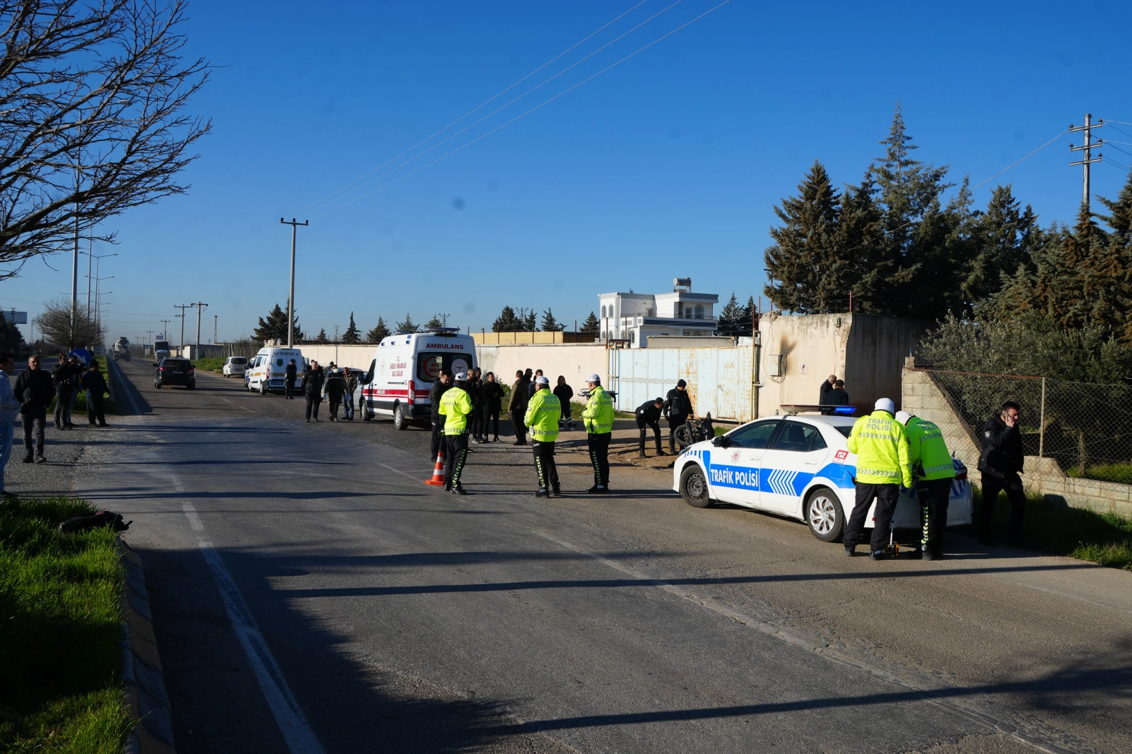 Kilis’te feci kaza: Cip ile motosiklet çarpıştı haberinin görseli