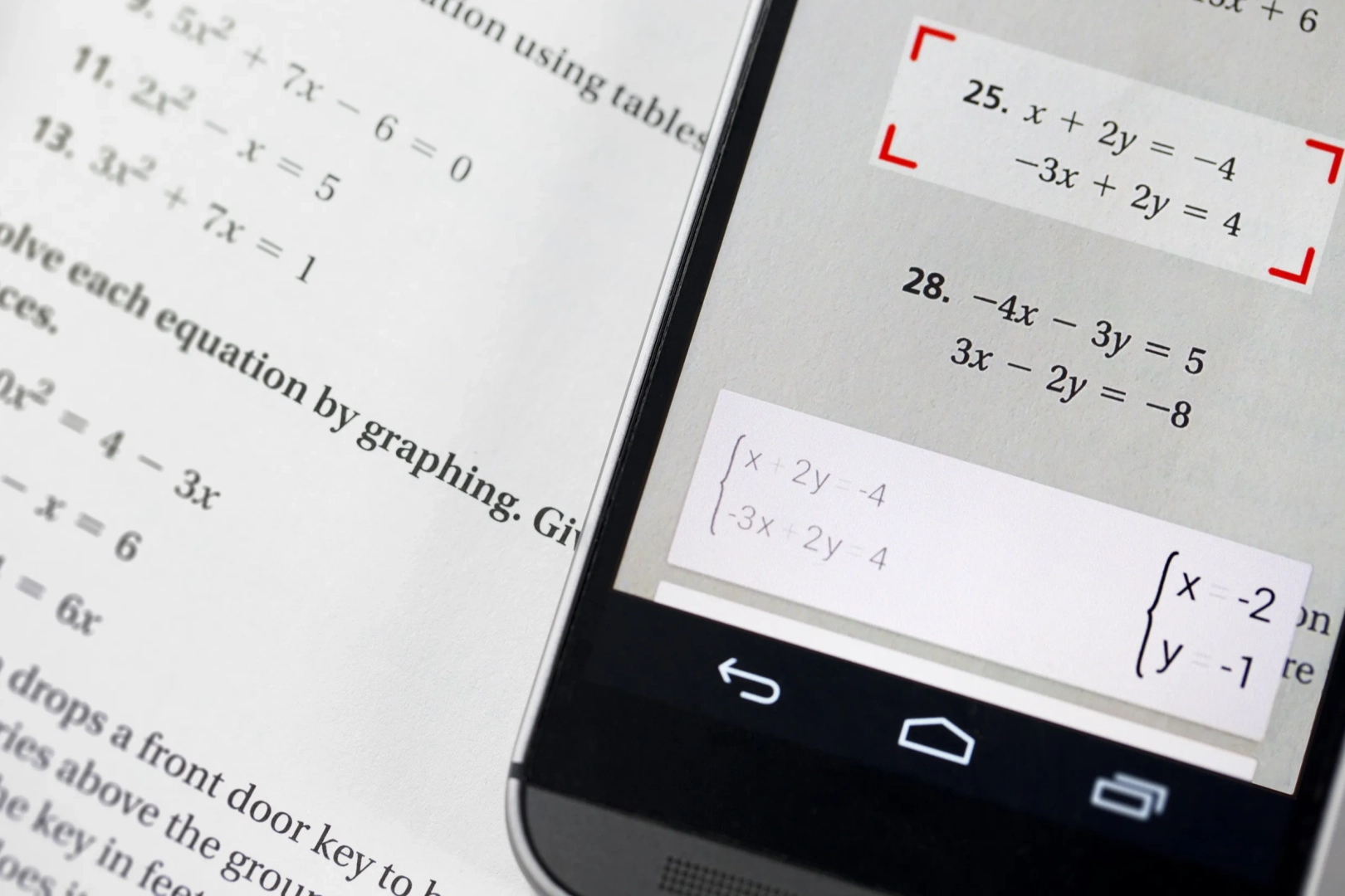 İstediğiniz matematik sorularını çözecek: İşte Google’da yeni uygulama Photomath