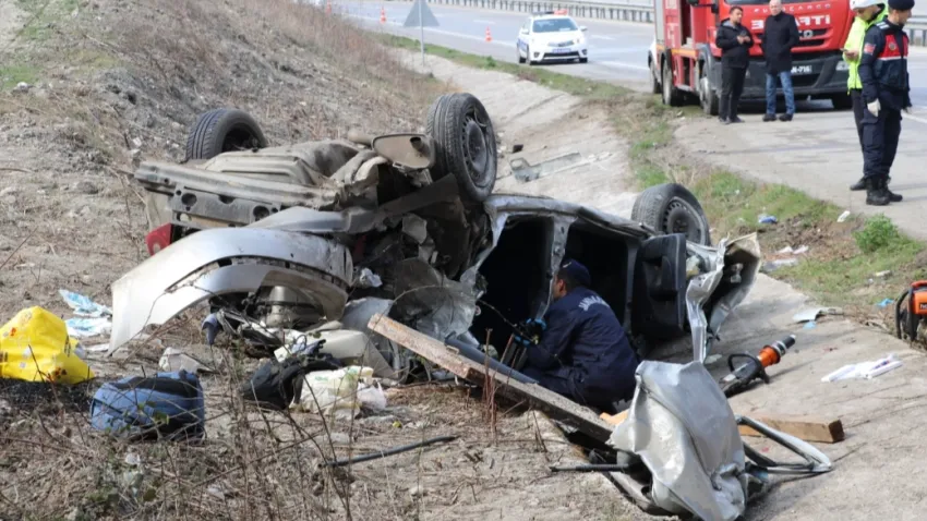 Amasya'da feci kaza: Ölü ve yaralılar var haberinin görseli