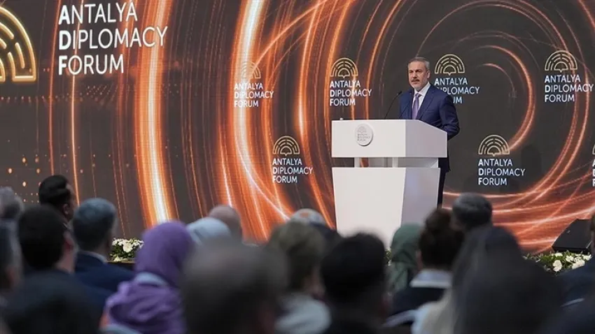Bakan Fidan: Antalya Diplomasi Forumu'na 4 bin 700 kişi katıldı haberinin görseli