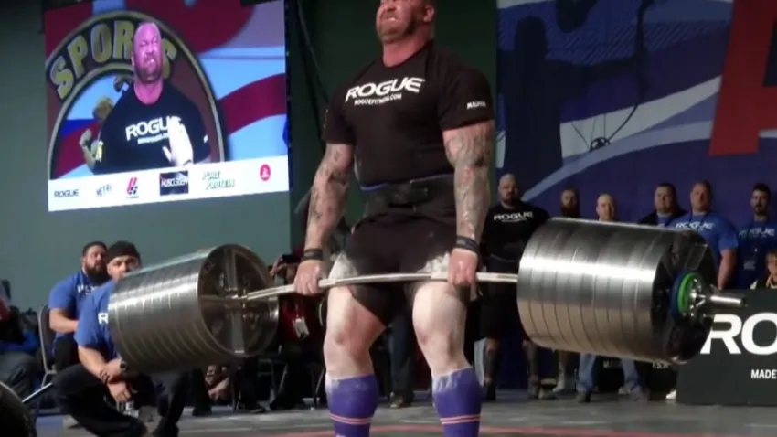 Dünyanın en güçlü adamından dünya rekoru: Game of Thrones’un ‘Dağ’ı 474 kilo kaldırdı haberinin görseli