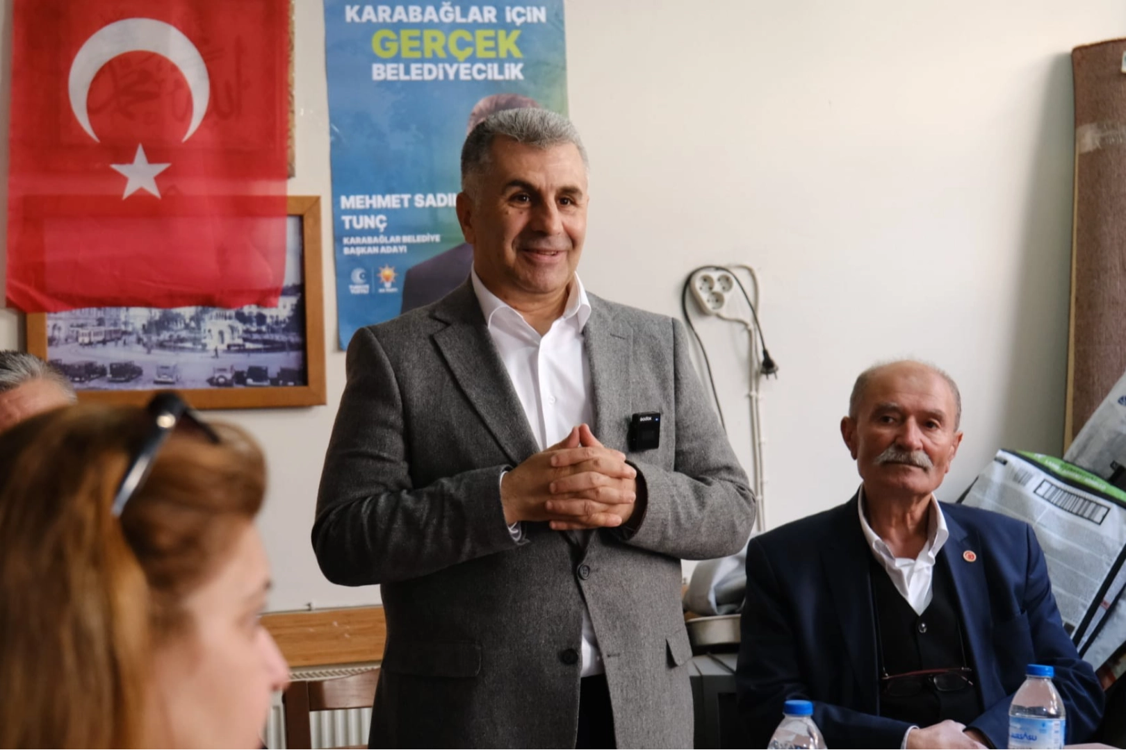 Karabağlar adayı Tunç: Önümüzdeki kış her eve doğal gaz gelecek haberinin görseli