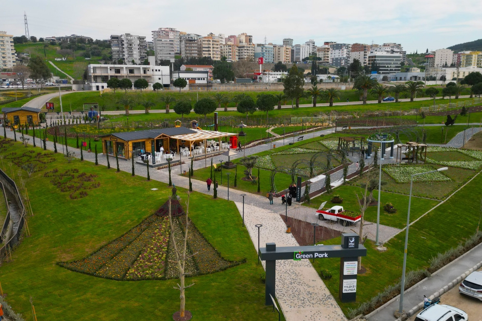 Aliağa Belediyesi'nden İzmir'e örnek proje: Green Park haberinin görseli