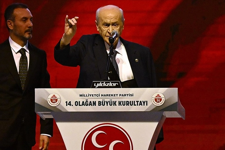 Devlet Bahçeli 11'inci kez MHP Genel Başkan seçildi