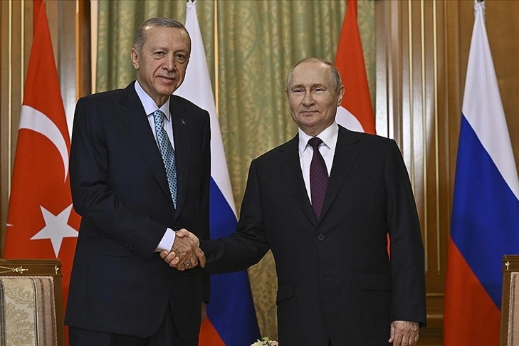 Cumhurbaşkanı Erdoğan, Rusya Devlet Başkanı Putin'i tebrik etti