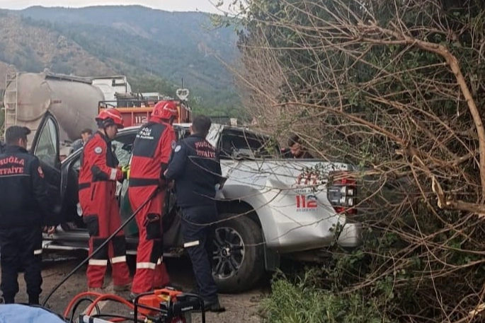 Orman İşletme Müdürlüğü aracı kaza yaptı: Yaralılar var