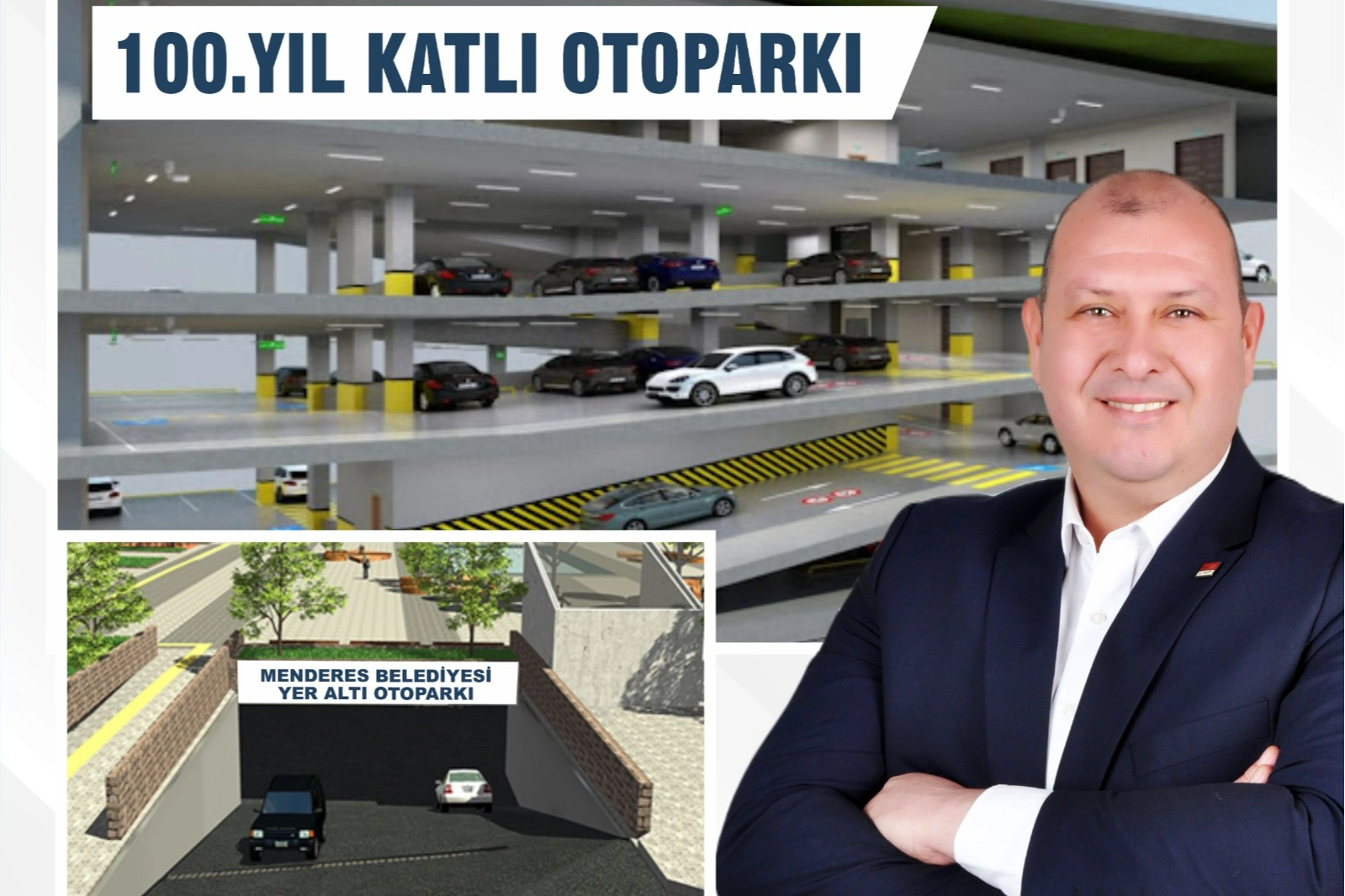 CHP Menderes Belediye Başkan Adayı İlkay Çiçek’ten otopark müjdesi