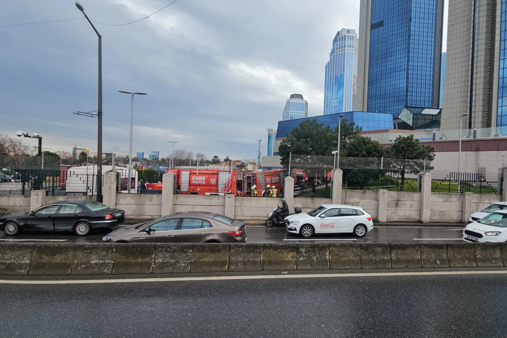 İstanbul'da yangın paniği: Elektrik panasoundan yangın çıktı!