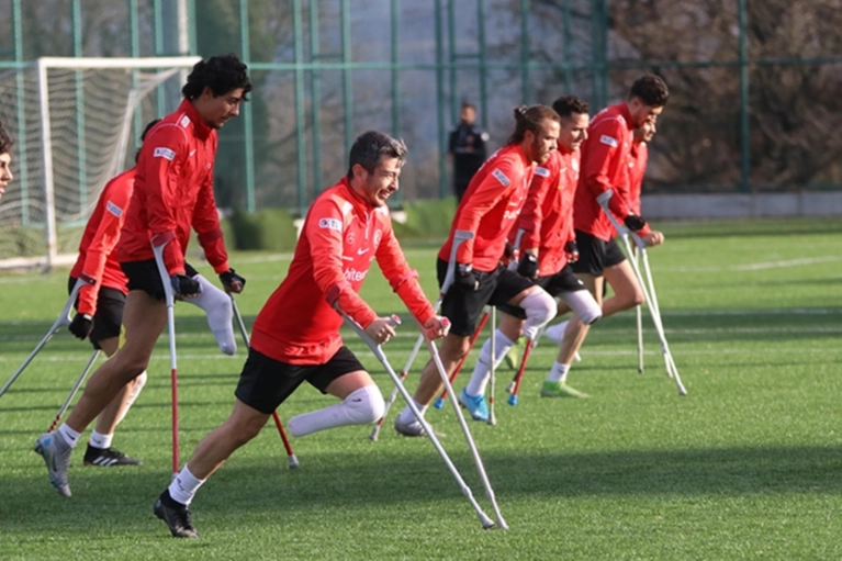 Ampute Futbol Milli Takımı'nın yoğun kamp dönemi başlıyor