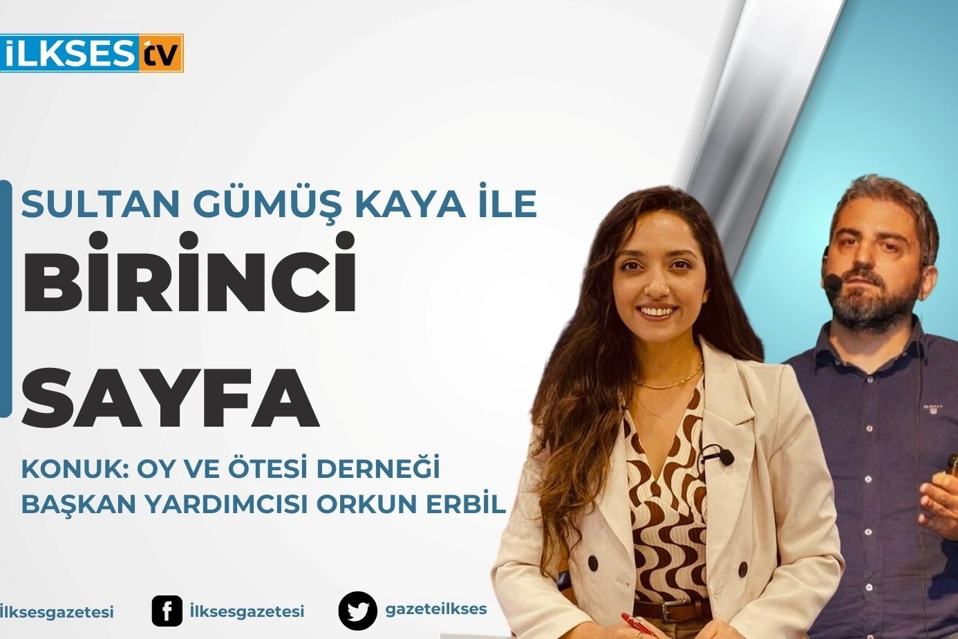 Sultan Gümüş Kaya ile Birinci Sayfa haberinin görseli