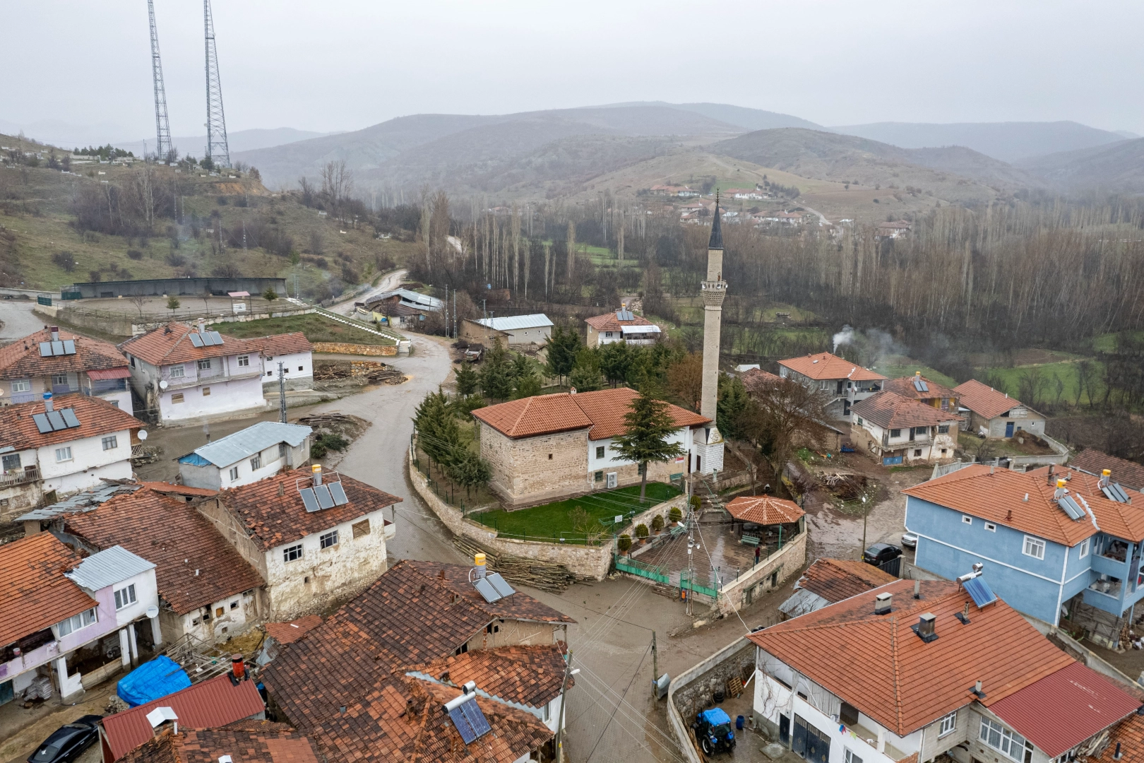 Tokat'taki çivisiz Malum Seyit Cami 8 asırdır ayakta