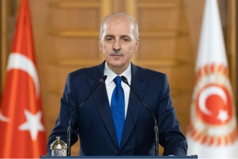 TBMM Başkanı Kurtulmuş'tan Türkiye'nin Hannover Başkonsolosluğu saldırısına kınama haberinin görseli
