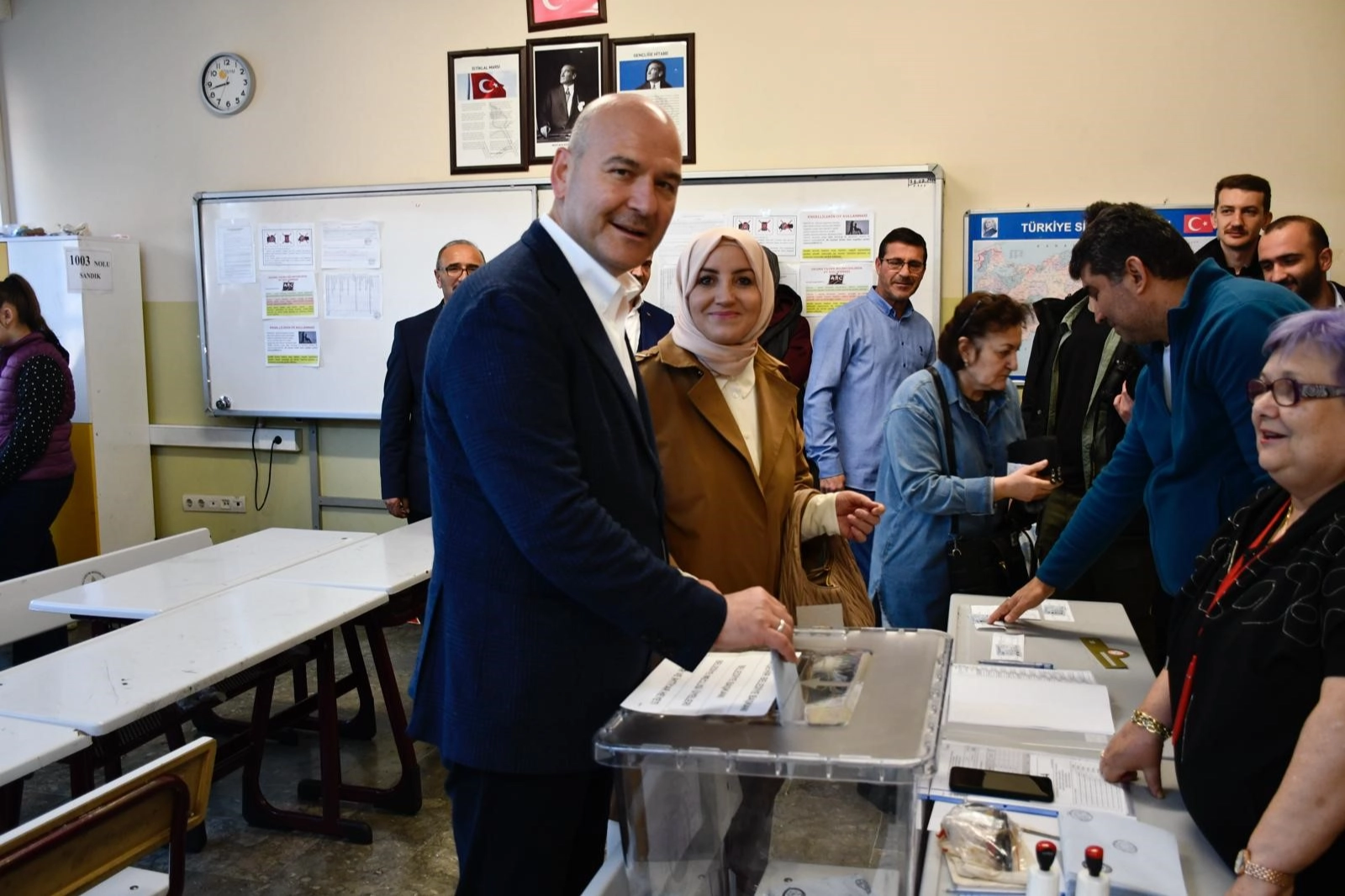 Süleyman Soylu Gaziosmanpaşa'da oyunu kullandı