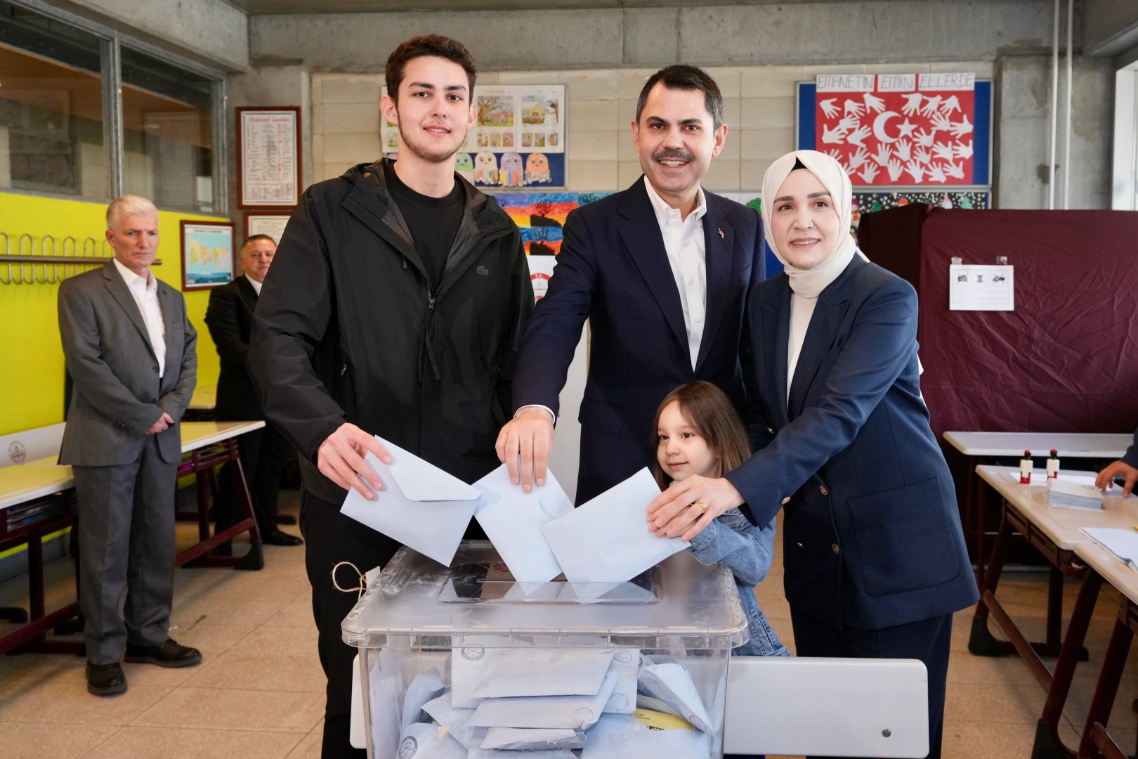 İBB Başkan Adayı Kurum, oyunu Kağıthane’de kullandı