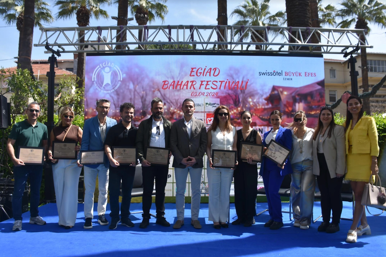 EGİAD Bahar Festivali’nin gelirleri EGİAD Ortaokulu Spor Salonu’na bağışlanacak