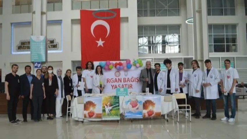 Muğla’da organ bağışı farkındalığı için stant kuruldu haberinin görseli