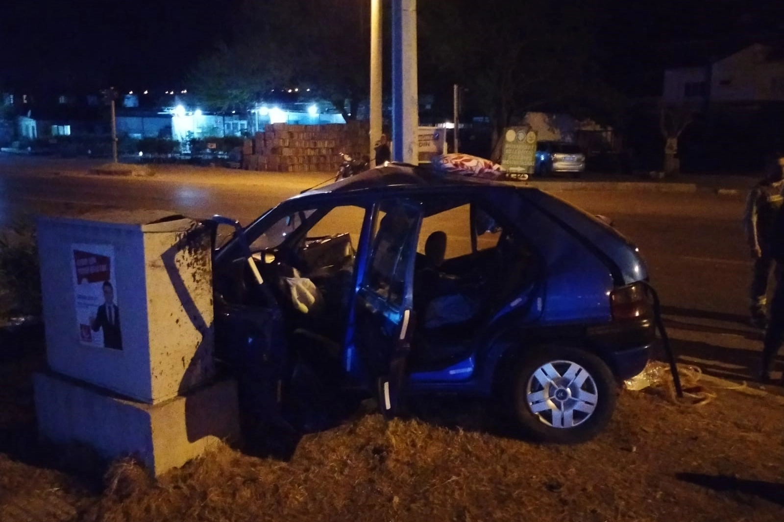 Aydın Buharkent’te trafik kazası: Yaralılar var!