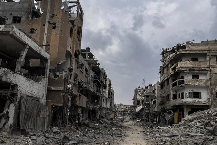 İsrail'in ramazan ayında Gazze'de gerçekleştirdiği katliamlarda 2315 Filistinli öldü haberinin görseli