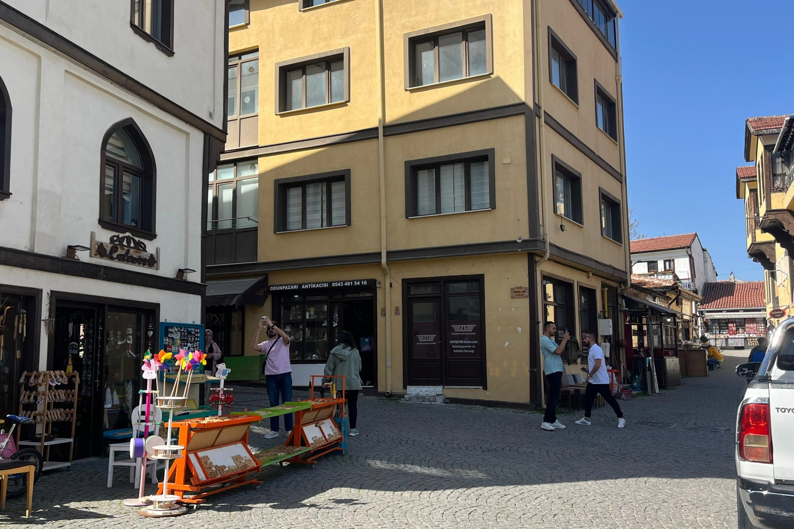 Bayram sonrasında da Odunpazarı'nda yoğunluğu erkenden başladı haberinin görseli