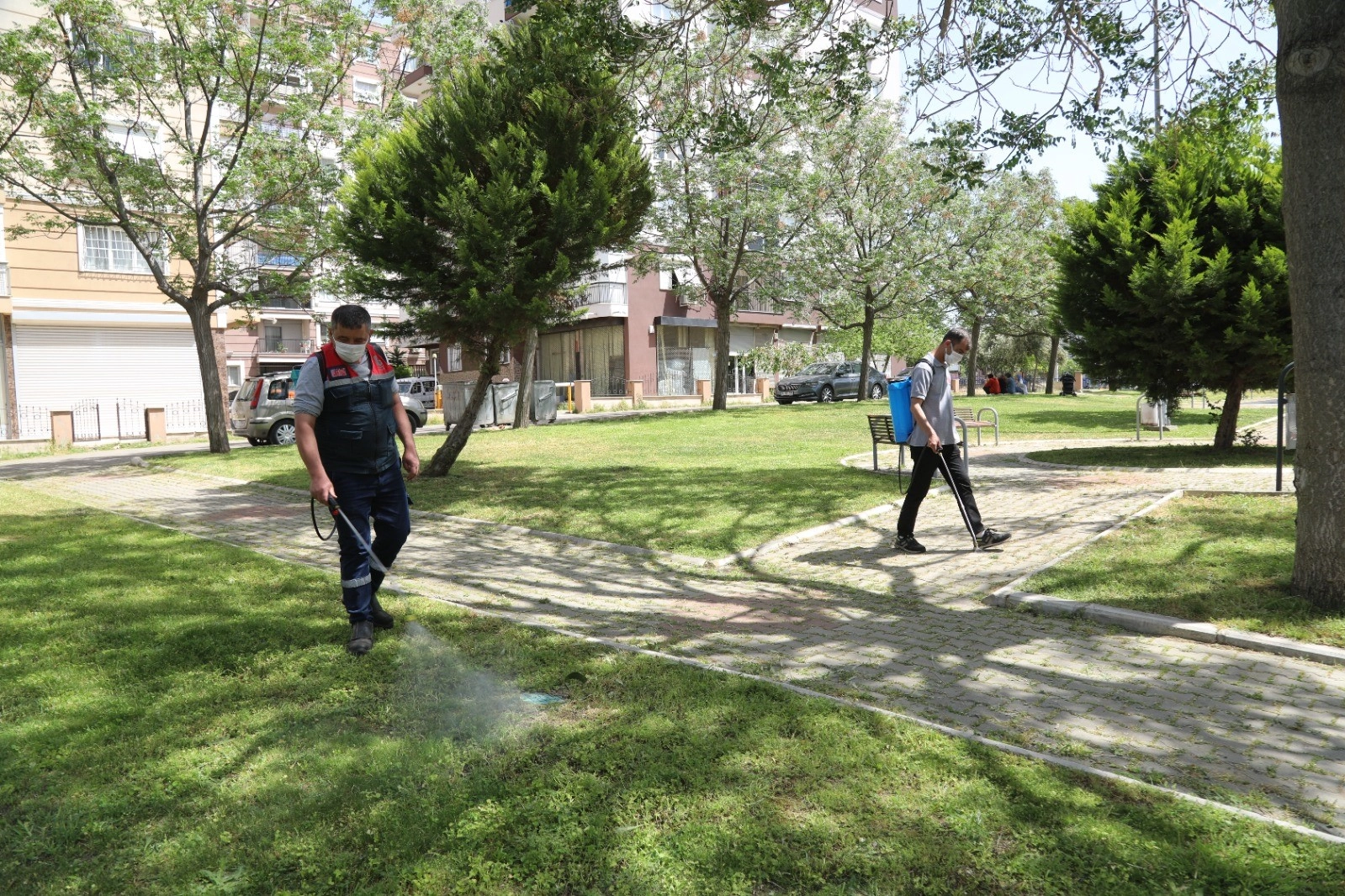 Bayraklı'da sinek ve haşeratla mücadele tüm hızıyla devam ediyor