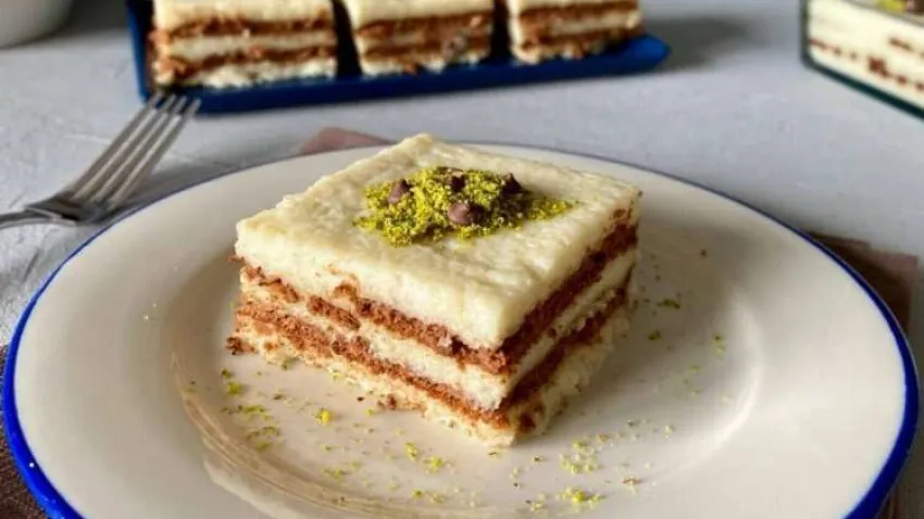 sütlü irmik tatlısı