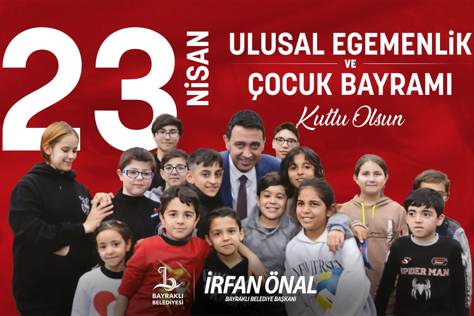 Bayraklı'yı 23 Nisan coşkusu saracak