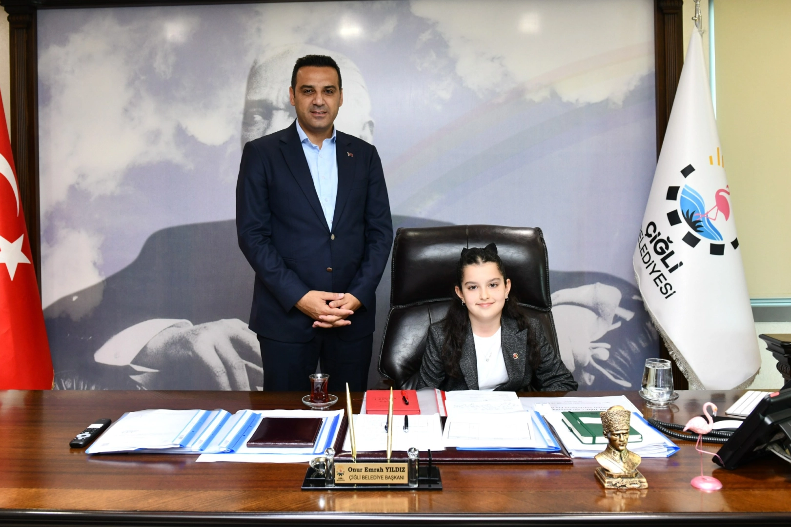 Başkan Yıldız: Çocukların aydınlık zihinleri rehberimiz olacak haberinin görseli