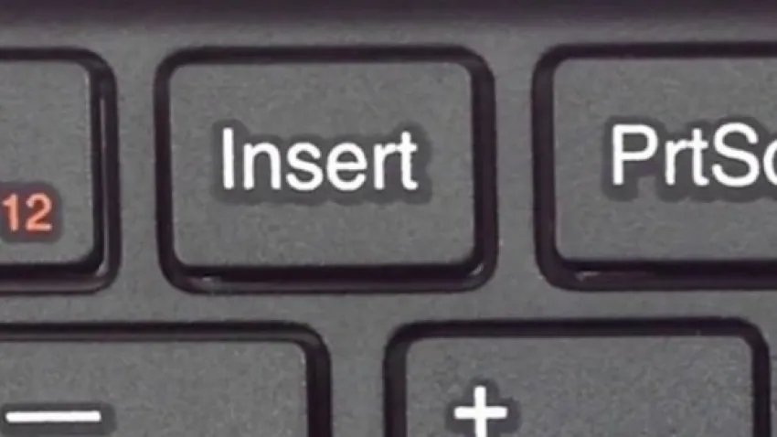 ınsert tuşu