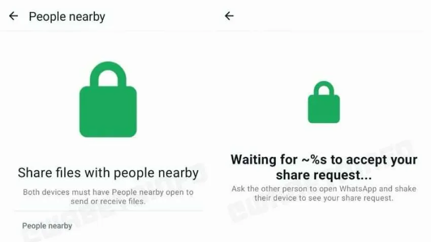 whatsapp YAKINDAKİLERLE DOSYA PAYLAŞIM DESTEĞİ