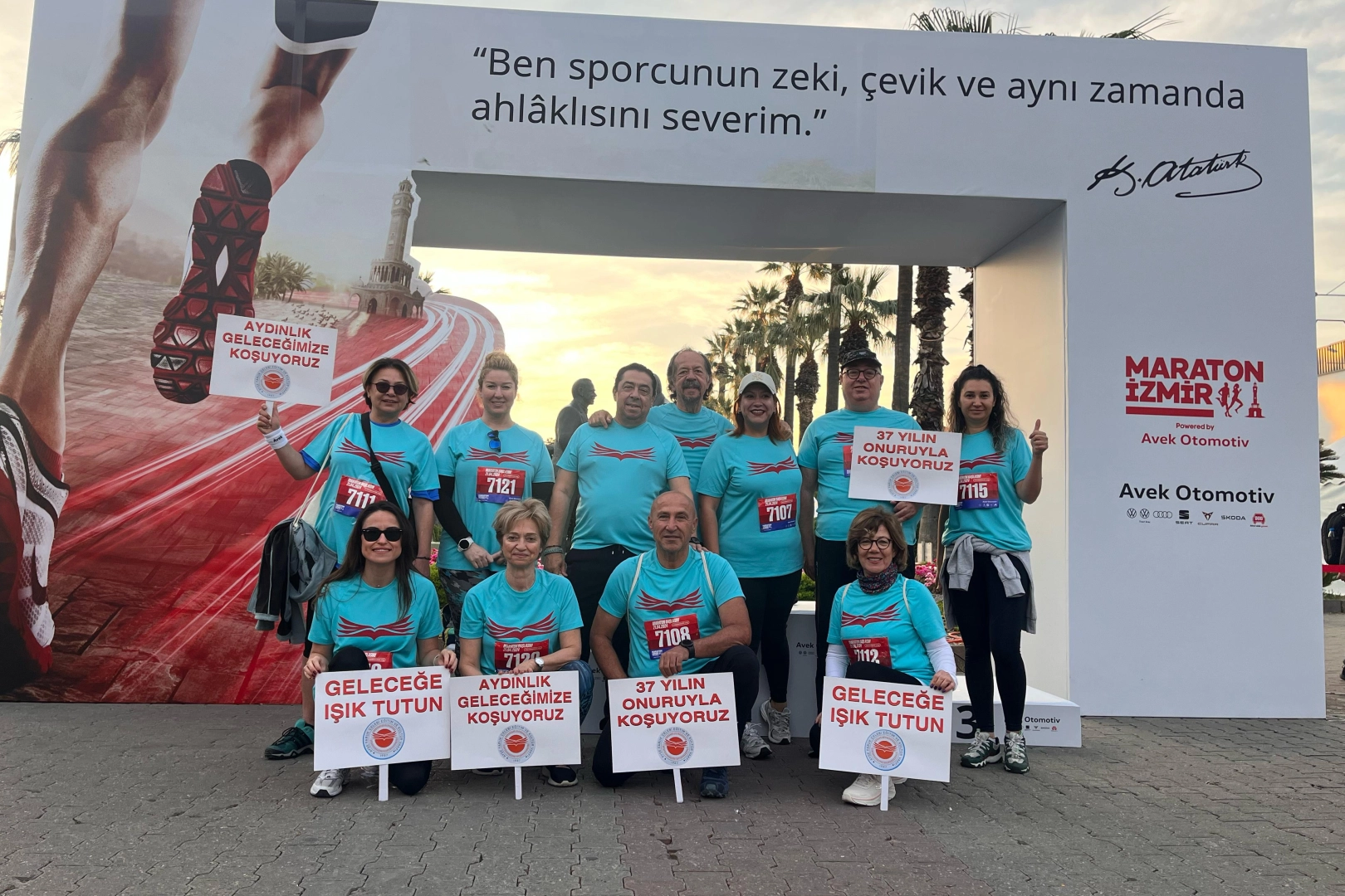 Çelebi Vakfı aydınlık bir gelecek için koştu haberinin görseli