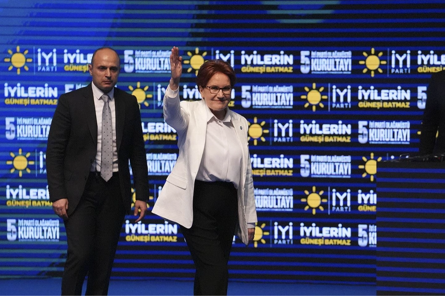 Meral Akşener partililere son kez hitap etti: Allahaısmarladık!