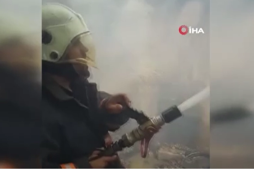 Şanlıurfa'da yangın: Ölü ve yaralı var haberinin görseli