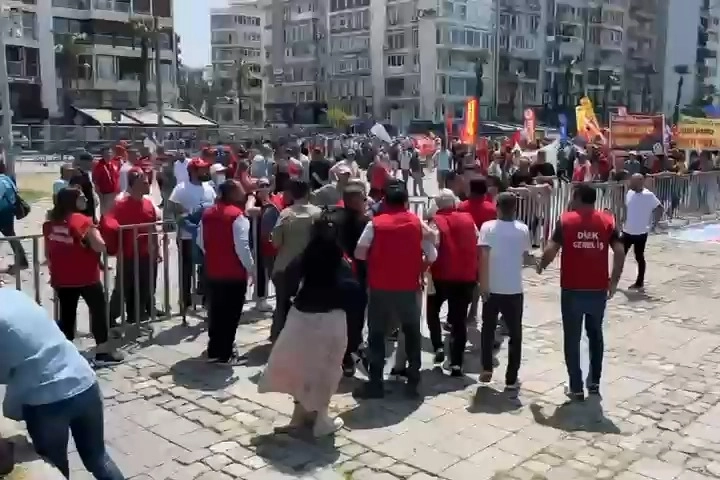 1 Mayıs kutlamasında gerginlik