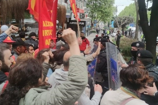 Beşiktaş'ta  1 Mayıs gözaltısı!