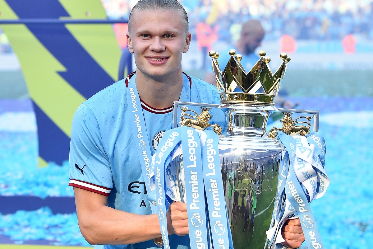 Manchester City'nin parlayan yıldızı Erling Haaland kimdir? Erling Haaland ne kadar maaş alıyor? haberinin görseli
