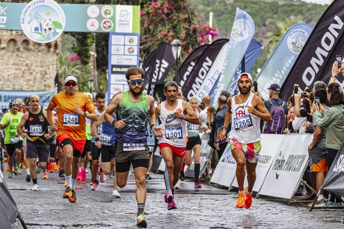 Çeşme Yarı Maratonu için geri sayım başladı haberinin görseli