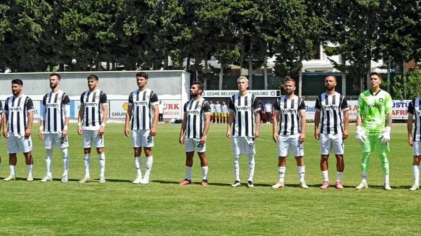 Çeşme Belediyespor deplasmanda 2-1 mağlup oldu