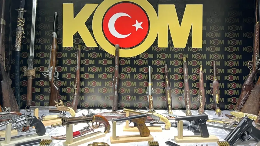 İzmir haber: Ödemiş'teki yasa dışı silah ticareti operasyonu