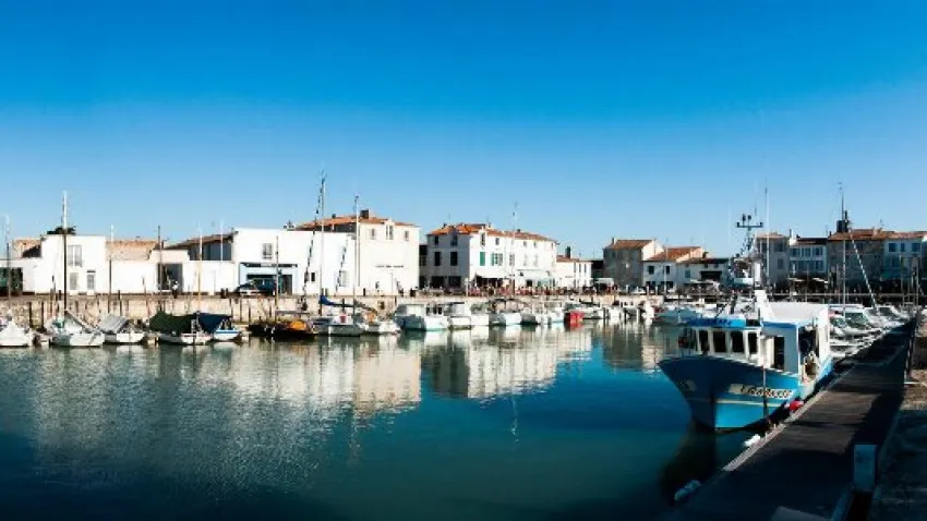 LA FLOTTE EN RE, ILE DE RE, FRANSA 