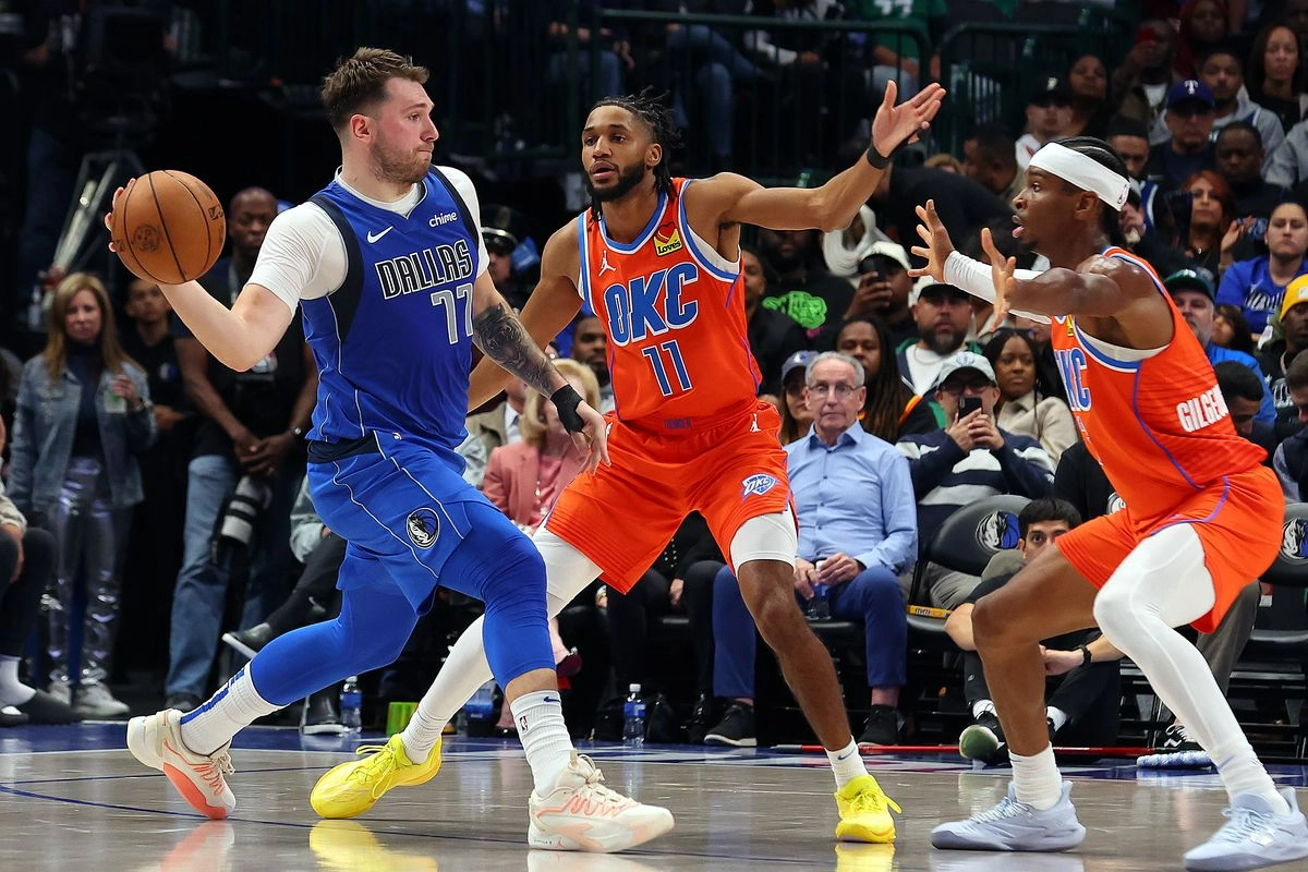 Oklahoma City Thunder - Dallas Mavericks maçı ne zaman, saat kaçta? Oklahoma City Thunder - Dallas Mavericks maçı hangi kanalda? haberinin görseli