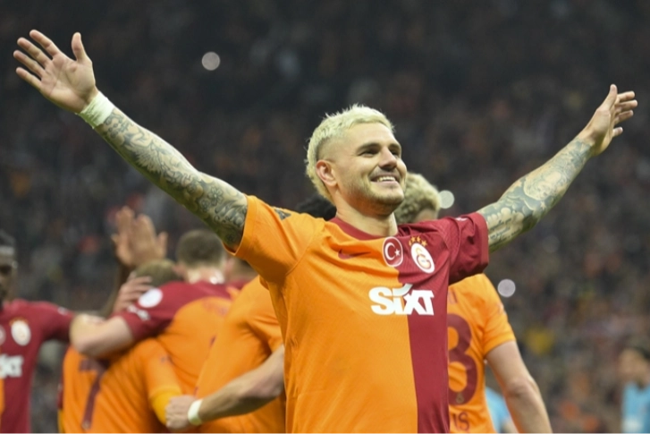 Galatasaray'ın yıldız futbolcusu Icardi'den şampiyonluk mesajı: İnşallah şampiyon olacağız haberinin görseli