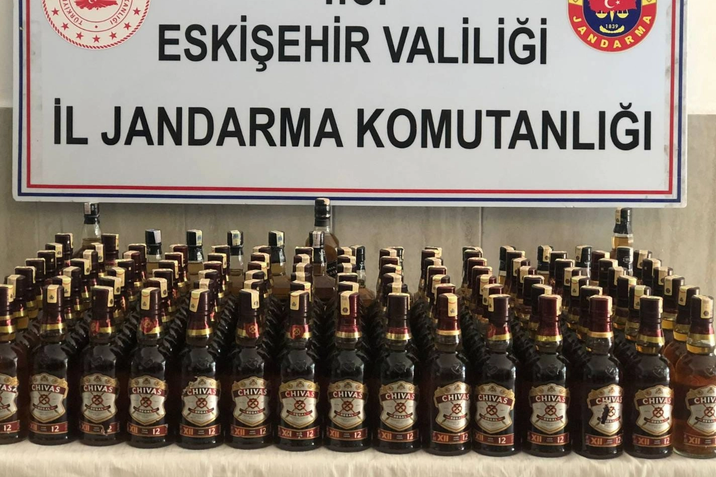 Jandarmadan kaçak  içki operasyonu!