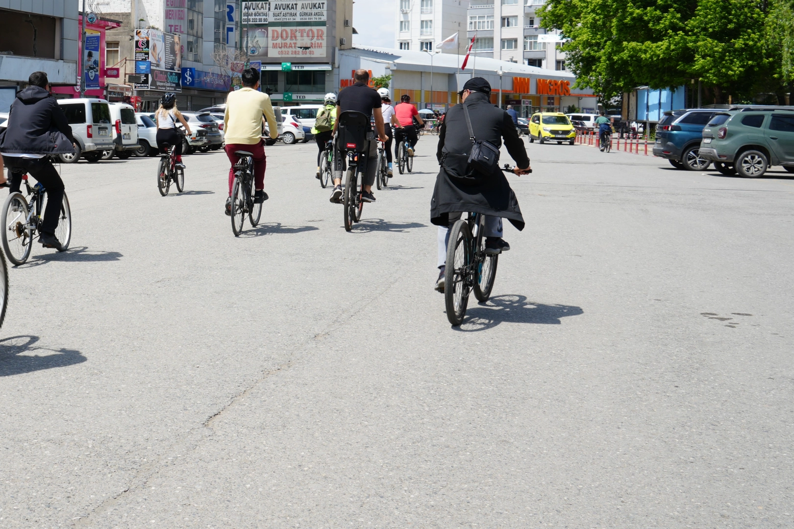 Iğdır’da Anneler Günü için pedal çevirdiler haberinin görseli