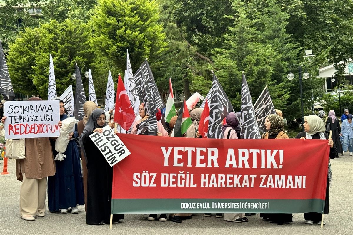 Dokuz Eylül Üniversitesi'nden Filistin'e destek!