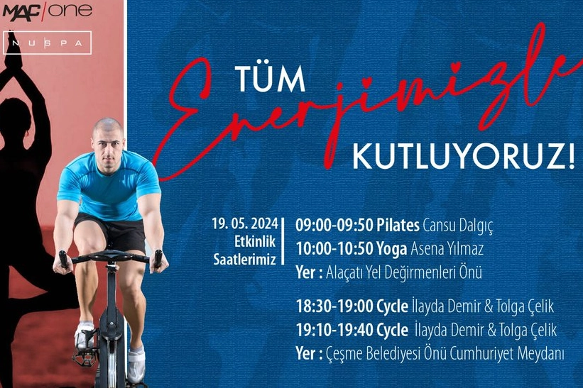 Çeşme 19 Mayıs’ı tüm enerjisiyle kutlayacak